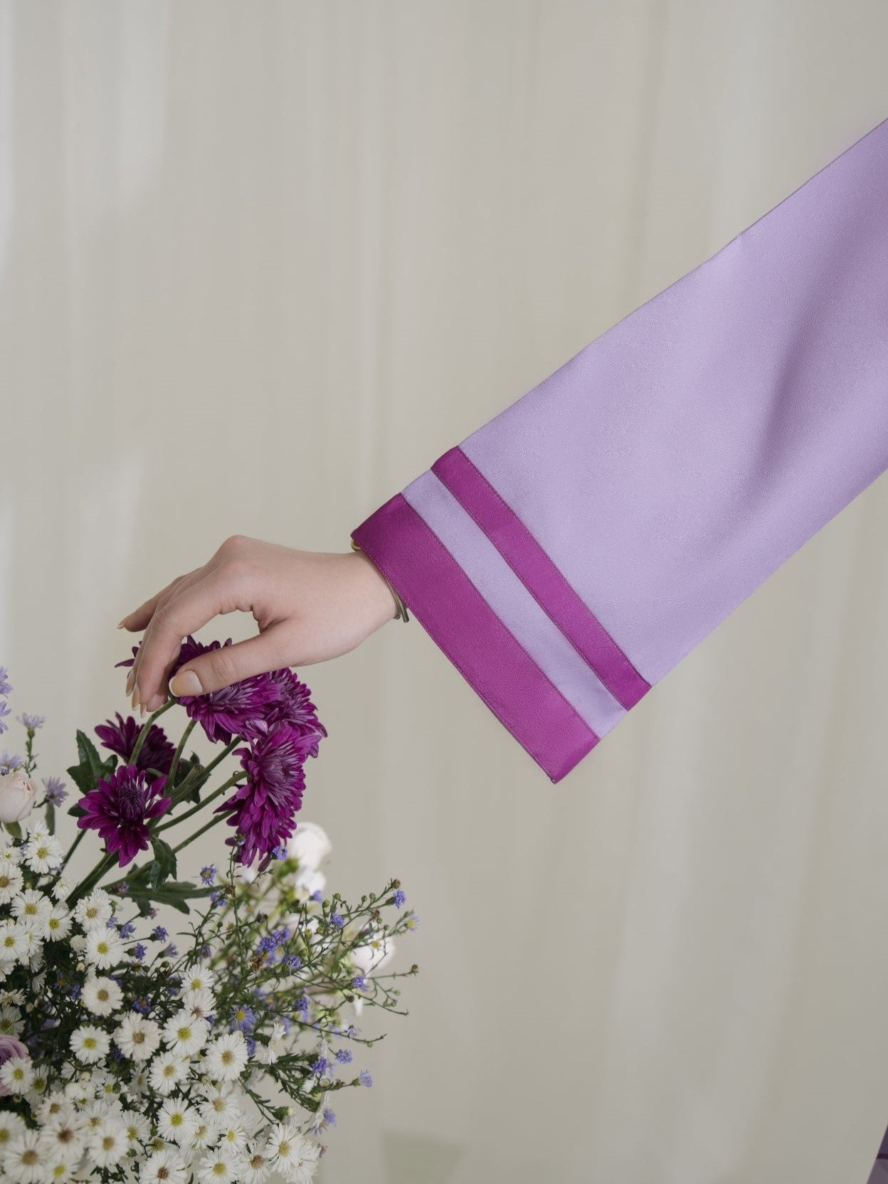 Lila Bloom β Lavender 3-Piece Dress (Stitched)