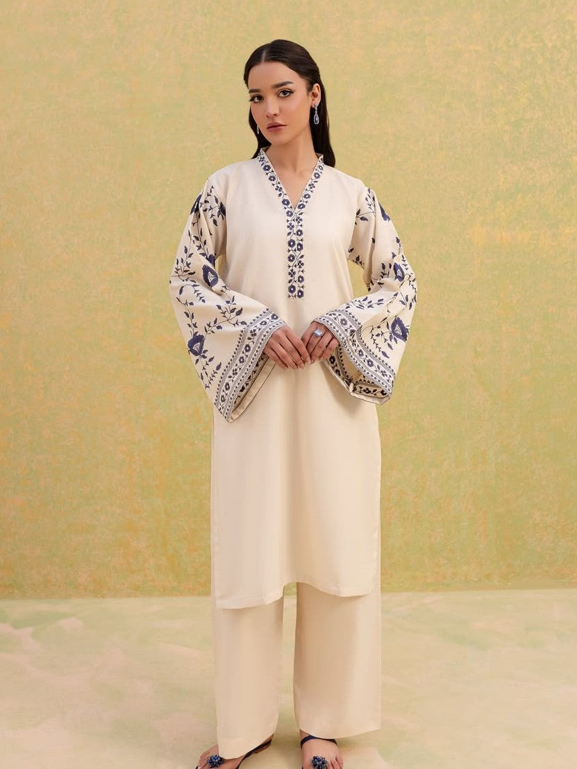 Bluepret β Embroidered 2-Piece Arabic Lawn Set