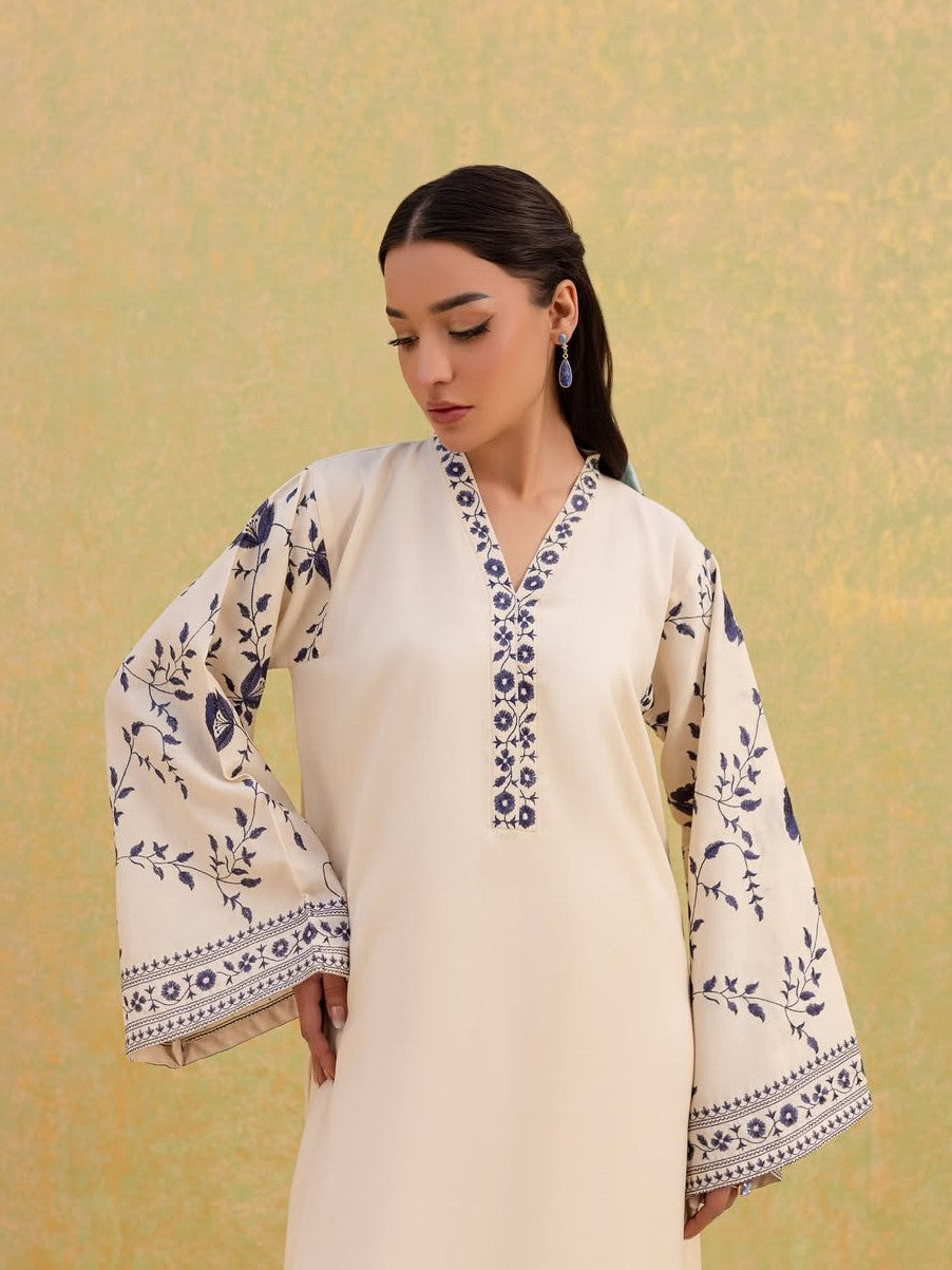 Bluepret β Embroidered 2-Piece Arabic Lawn Set