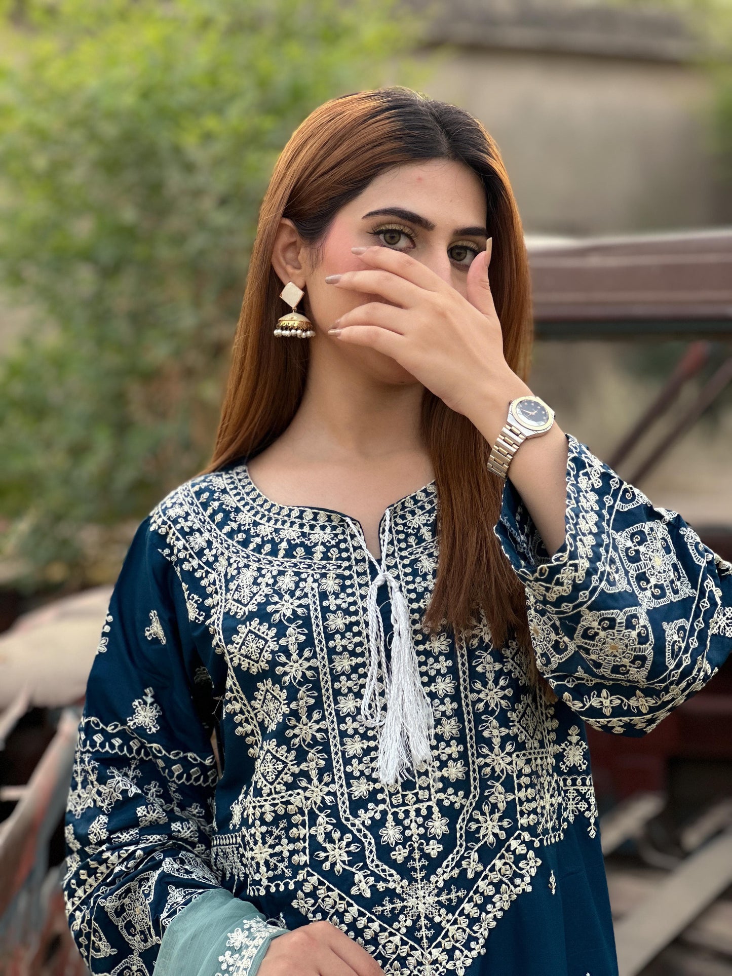 ZARA β Timeless Embroidered 3-Piece Set
