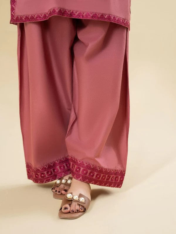 Ruby Pink β 2-Piece Set with Farshi Shalwar