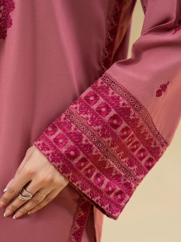 Ruby Pink β 2-Piece Set with Farshi Shalwar