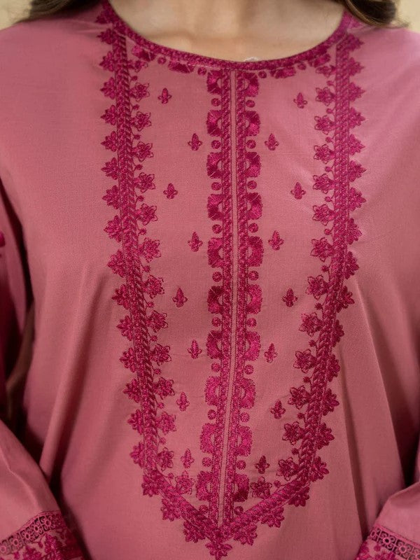 Ruby Pink β 2-Piece Set with Farshi Shalwar