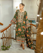 Saba Gul – Embroidered 3-Piece Dress (Stitched)