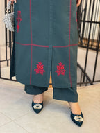 Dani Embroidery – 2PC Stitched Suit