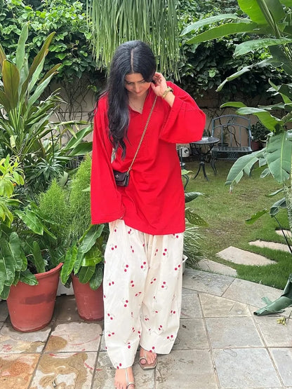 Mahi – 2-Piece Lawn Set with Farshi Shalwar