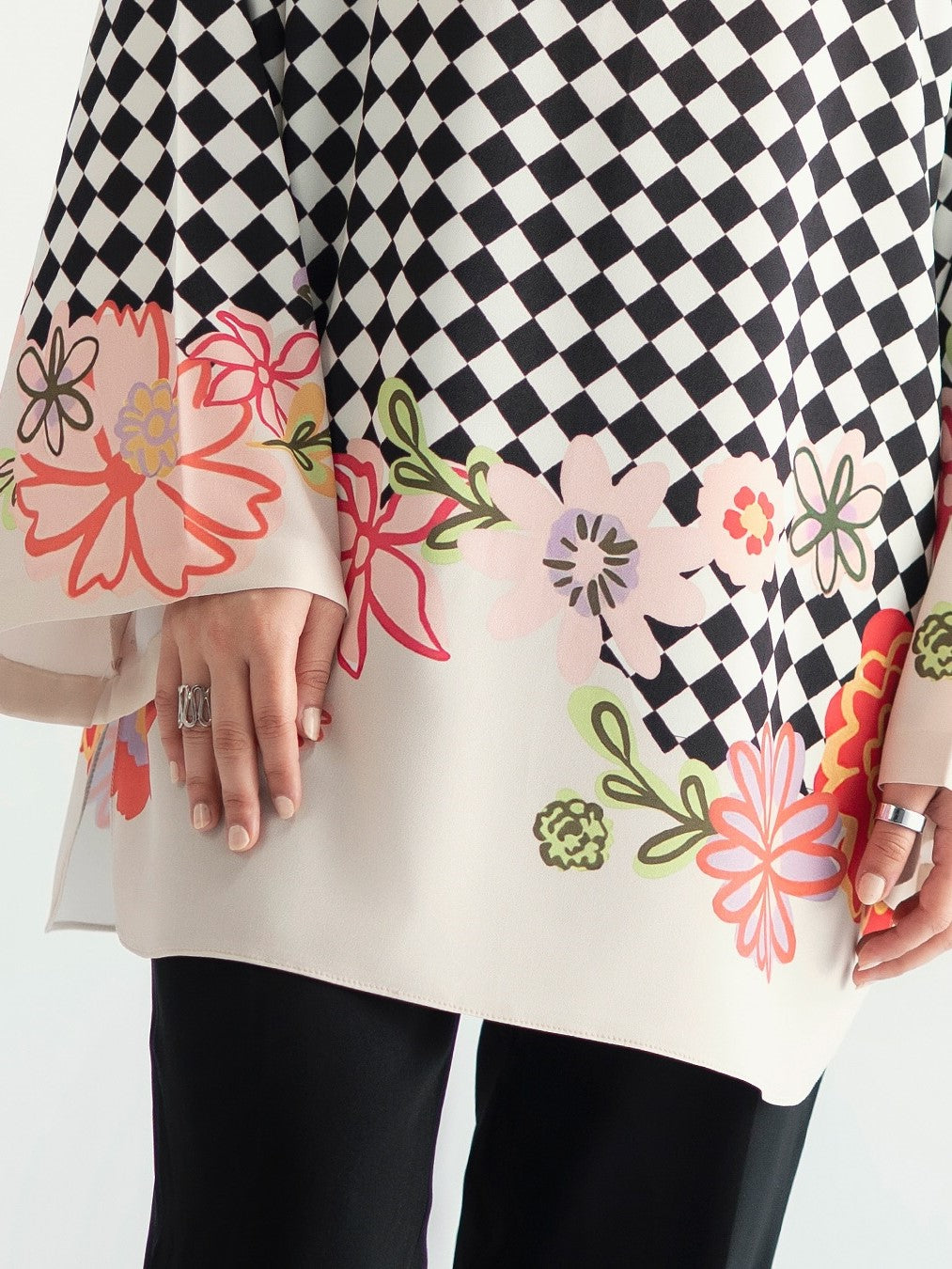 Floral Chess – Printed Co-Ord Set
