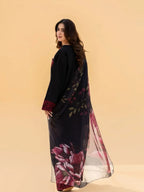 Zaroon – Luxury Embroidered 3-Piece Lawn Set with Farshi Shalwar