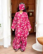 Farshi Shalwar – Digital Printed 2-Piece Khaddar Dress (Stitched) 001