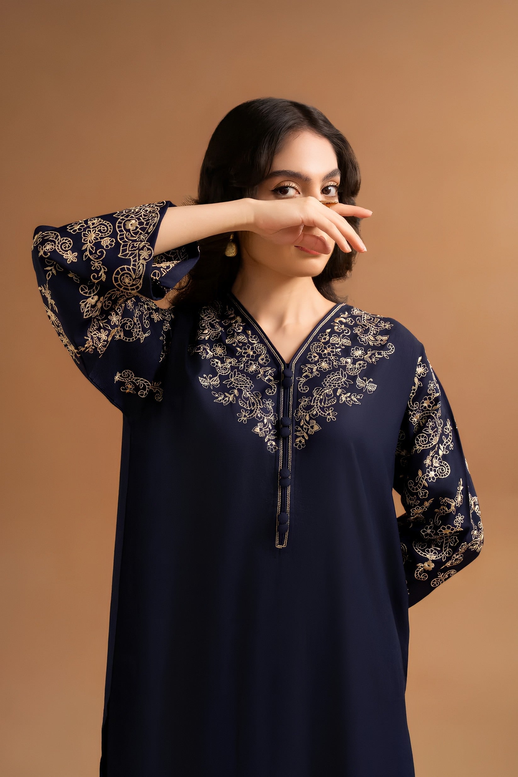 Mehrunisa – Embroidered China Lawn 2-Piece Set