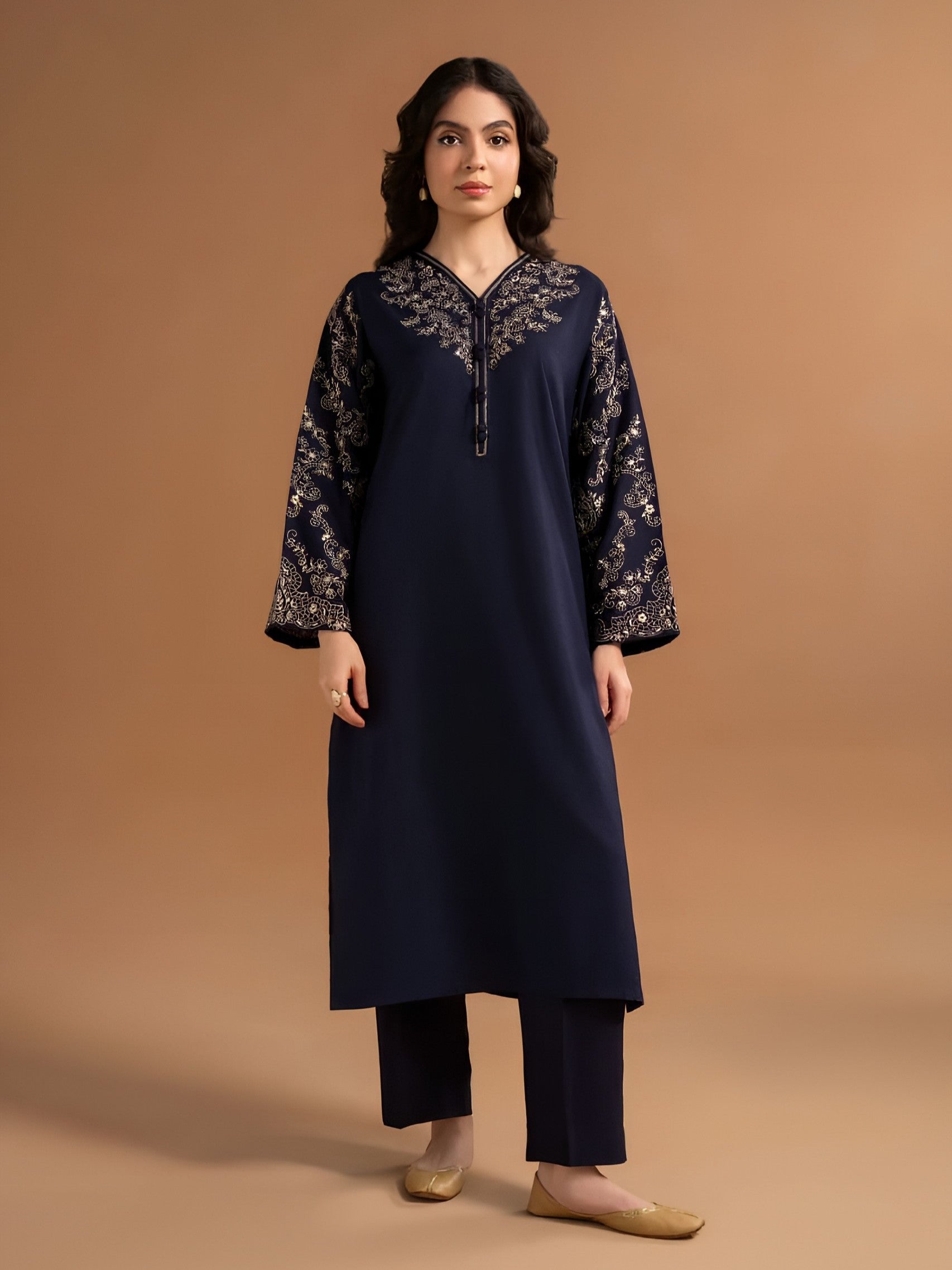 Mehrunisa – Embroidered China Lawn 2-Piece Set