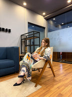 Palm Leaf – Printed Maxi (Stitched)