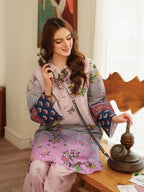 Rose Berry – Digital Printed Co-Ord Set (Stitched)