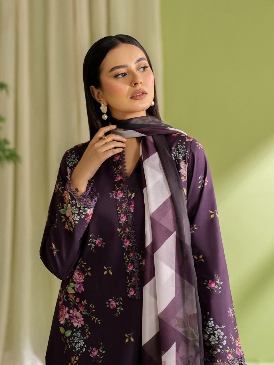 Jahan Digital 3PC (Farshi Shalwar)
