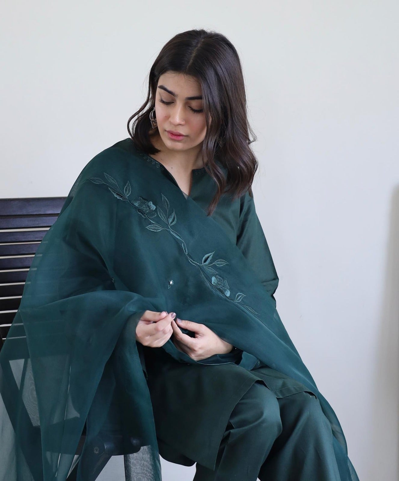 Sahiba Embroidery 3 Piece Dress