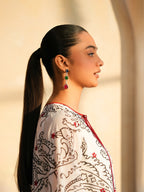 Mahira – Scarlet Touch Printed 3-Piece Suit