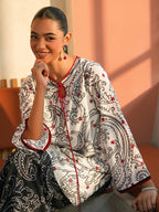 Mahira – Scarlet Touch Printed 3-Piece Suit