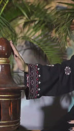 Sindhi Embroidered Long-Length Suit