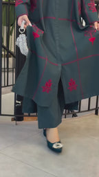 Dani Embroidery – 2PC Stitched Suit