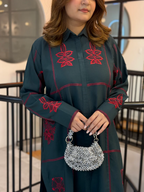 Dani Embroidery – 2PC Stitched Suit