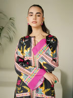 PARINAAZ – Silky Lawn Long Length Printed Co-Ord Set